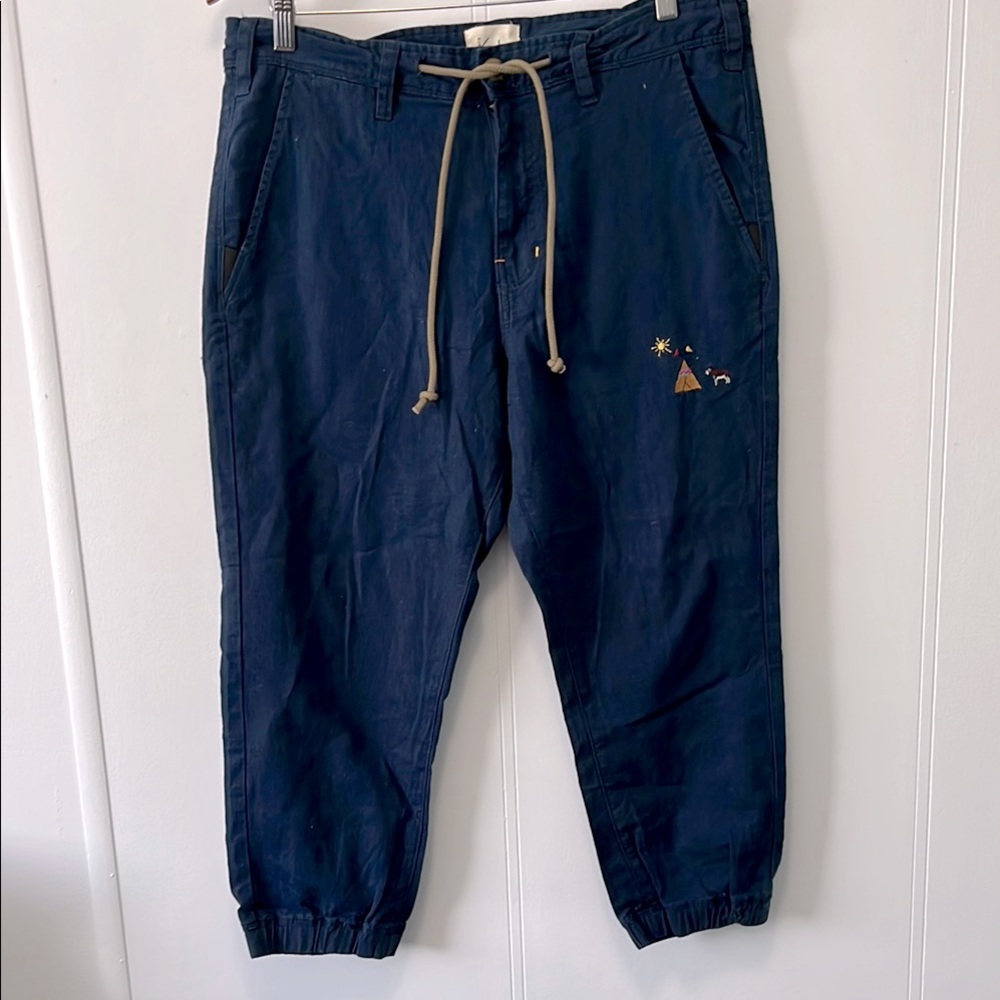 Men's Koto Navy Capri pants